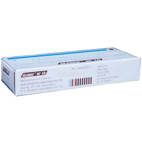 oleanz rt 5mg tablet 10's